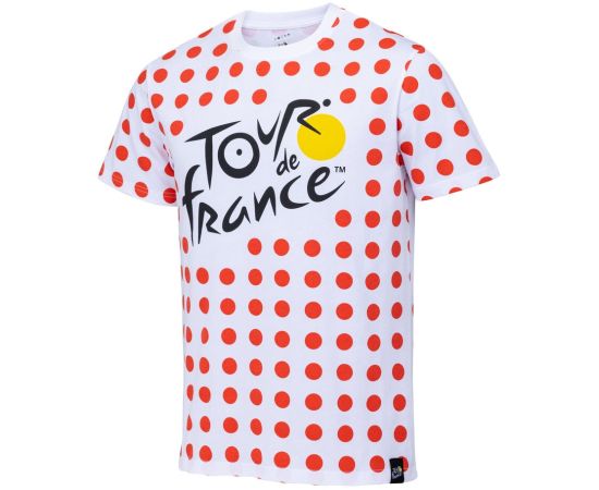 lacitesport.com - Tour de France Collection Officielle T-shirt Grimpeur Cyclisme Homme, Couleur: Blanc, Taille: S