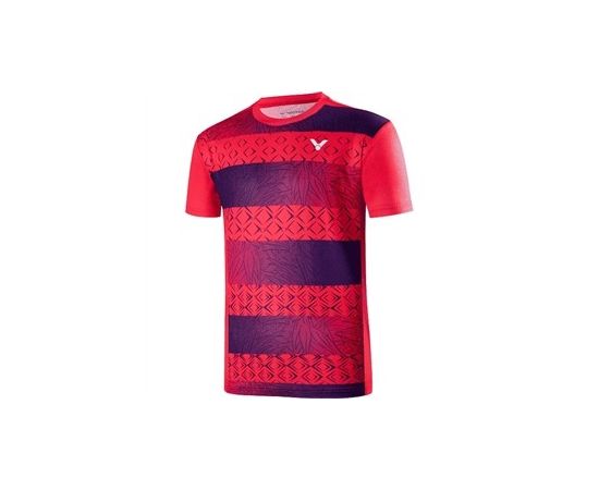 lacitesport.com - Victor T-31006 TD T-shirt de badminton Homme, Couleur: Rouge, Taille: XL