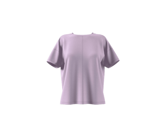 lacitesport.com - Adidas Yoga Studio T-shirt Femme, Couleur: Violet, Taille: L