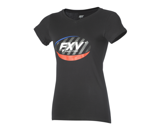 lacitesport.com - Force XV Ovale T-shirt Femme, Couleur: Noir, Taille: L