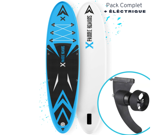 lacitesport.com - X-Paddleboards E-XTREME Planche de paddle électrique