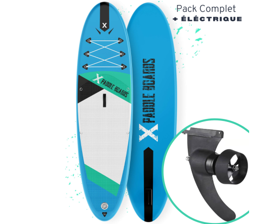 lacitesport.com - X-Paddleboards E-X1 Planche de paddle électrique