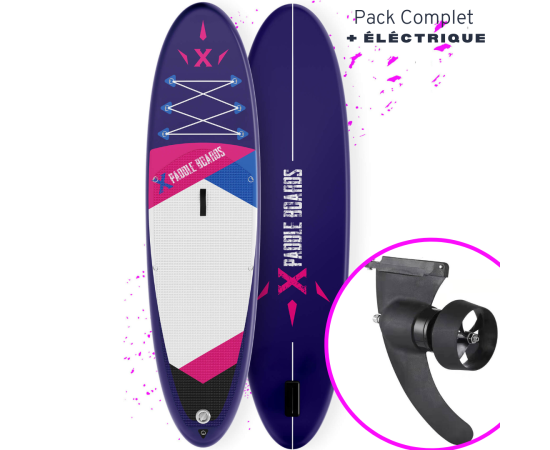 lacitesport.com - X-Paddleboards E-X2 Planche de paddle électrique