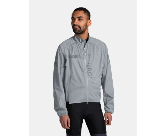 lacitesport.com - Veste de vélo imperméable pour homme Kilpi RAINAR-M, Couleur: Gris, Taille: L