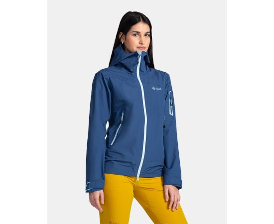 lacitesport.com - Veste hardshell pour femme Kilpi MAMBA-W, Couleur: Bleu, Taille: 40