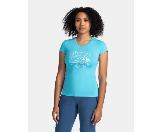 lacitesport.com - T-shirt fonctionnel pour femme Kilpi LISMAIN-W, Couleur: Bleu, Taille: 38