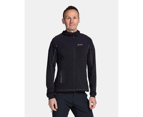 lacitesport.com - Sweat à capuche stretch pour homme Kilpi MEMPHIS-M, Couleur: Noir, Taille: 3XL