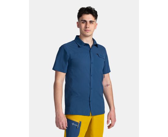lacitesport.com - Chemise outdoor pour homme Kilpi BOMBAY-M, Couleur: Bleu, Taille: S