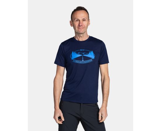 lacitesport.com - T-shirt fonctionnel pour homme Kilpi GAROVE-M, Couleur: Bleu, Taille: L