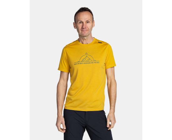 lacitesport.com - T-shirt fonctionnel pour homme Kilpi MERIN-M, Couleur: Or, Taille: 3XL