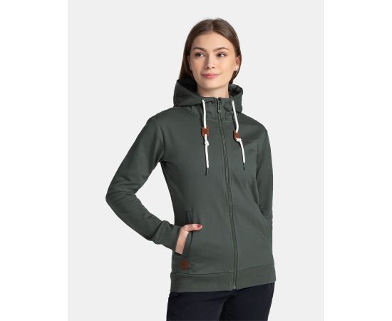 lacitesport.com - Sweat en coton pour femme Kilpi BERY-W, Couleur: Vert, Taille: 36