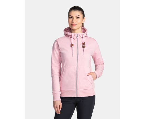 lacitesport.com - Sweat en coton pour femme Kilpi TARALI-W, Couleur: Rose, Taille: 40