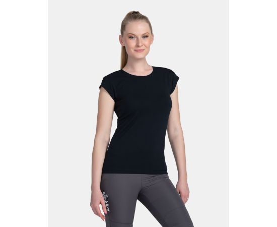 lacitesport.com - T-shirt en coton pour femme Kilpi PROMO-W, Couleur: Noir, Taille: 44