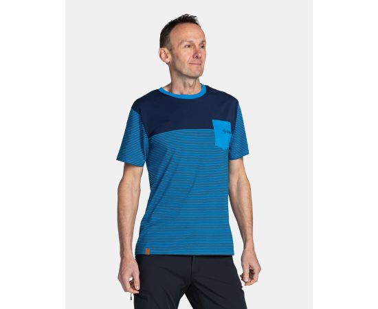 lacitesport.com - T-shirt en coton pour homme Kilpi SORGA-M, Couleur: Bleu, Taille: 3XL