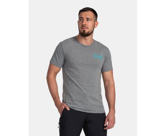 lacitesport.com - T-shirt en coton pour homme Kilpi BANDE-M, Couleur: Gris, Taille: 3XL