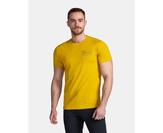 lacitesport.com - T-shirt en coton pour homme Kilpi BANDE-M, Couleur: Or, Taille: 3XL