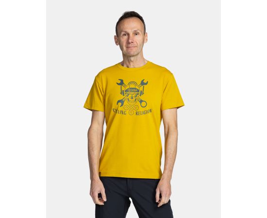 lacitesport.com - T-shirt en coton pour homme Kilpi SKULLY-M, Couleur: Or, Taille: 3XL