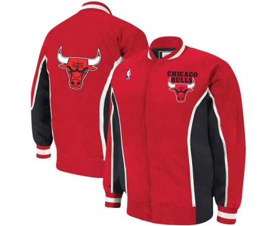 lacitesport.com - Mitchell & Ness NBA Authentic Warm up Veste Chicago Bulls 92/93 Unisexe, Taille: M