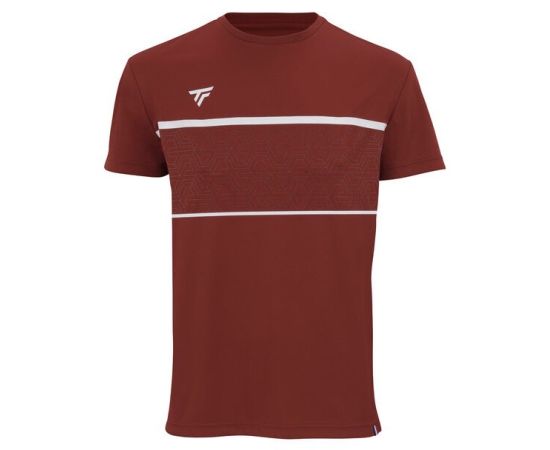 lacitesport.com - Tecnifibre Team Tech T-shirt de tennis Homme, Couleur: Bordeaux, Taille: XS