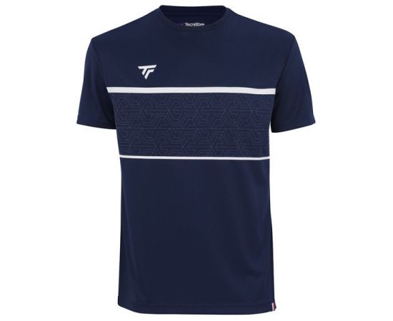 lacitesport.com - Tecnifibre Team Tech T-shirt de tennis Homme, Couleur: Bleu Marine, Taille: XS