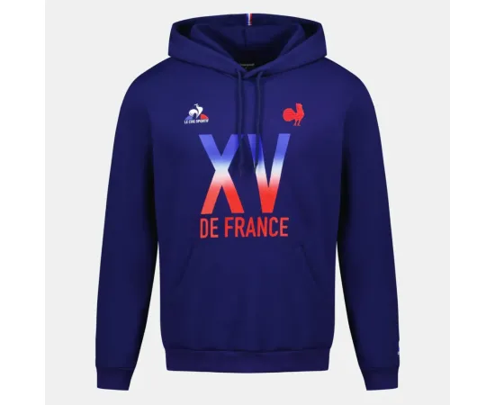 lacitesport.com - Le Coq Sportif XV de France Sweat Homme, Couleur: Bleu, Taille: XS