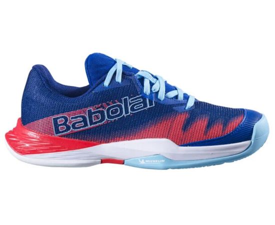lacitesport.com - Babolat Jet Premura 2 Chaussures de tennis Enfant, Couleur: Bleu, Taille: 36