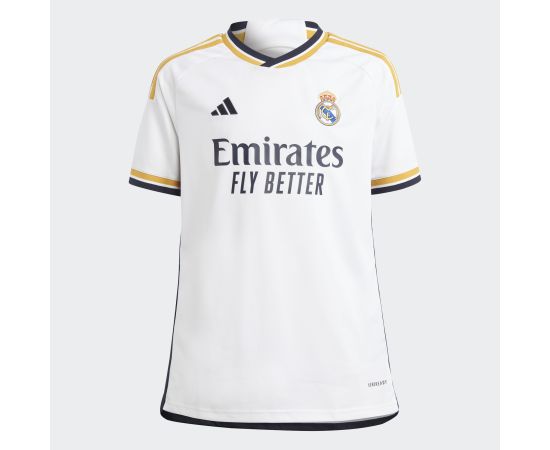 lacitesport.com - Adidas Real Madrid Maillot Domicile 23/24 Enfant, Taille: XS (enfant)