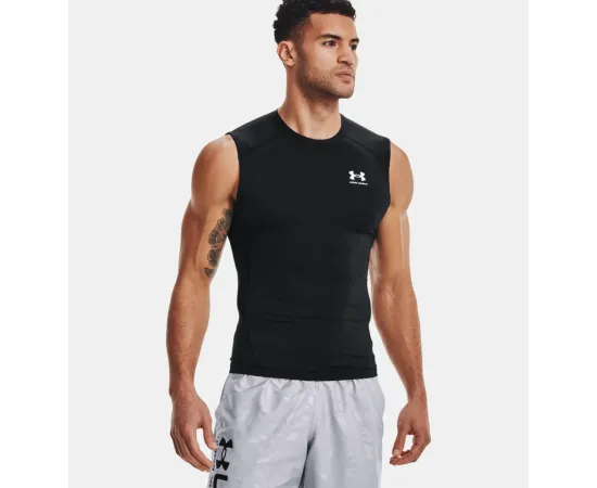 lacitesport.com - Under Armour Lycra Débardeur Homme, Couleur: Noir, Taille: 2XL