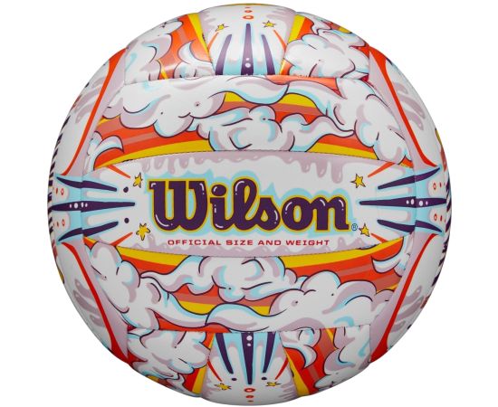 lacitesport.com - Wilson Graffiti Peace Ballon de volley, Couleur: Multicolore, Taille: 5