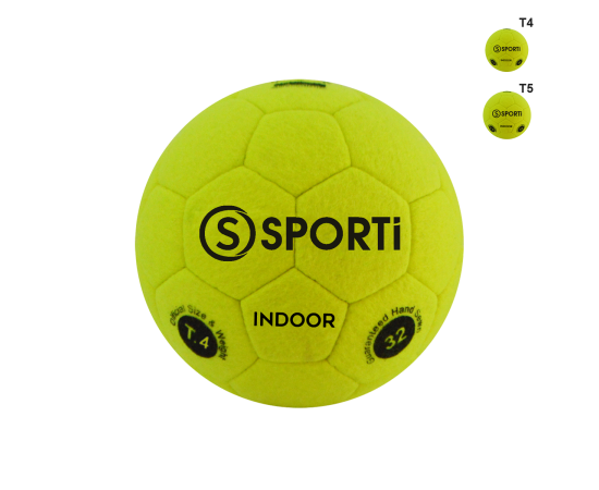 lacitesport.com - Sporti Indoor Ballon de foot, Couleur: Jaune, Taille: T4