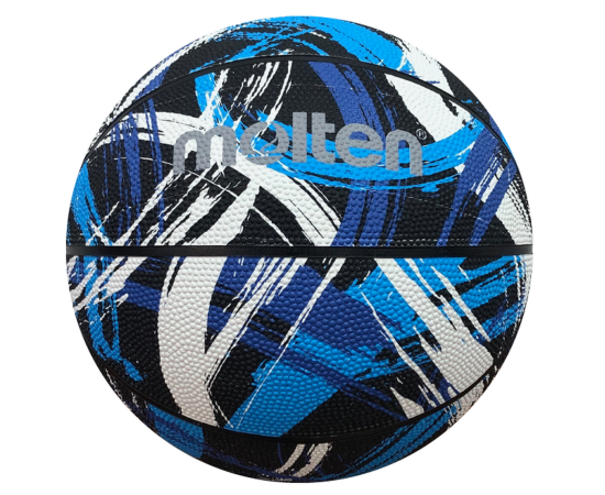 lacitesport.com - Molten Loisir BF1601 Ballon de basket, Couleur: Bleu, Taille: T7