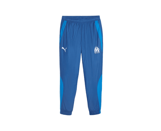 lacitesport.com - Puma OM Pantalon Pre-match 23/24 Homme, Couleur: Bleu, Taille: L