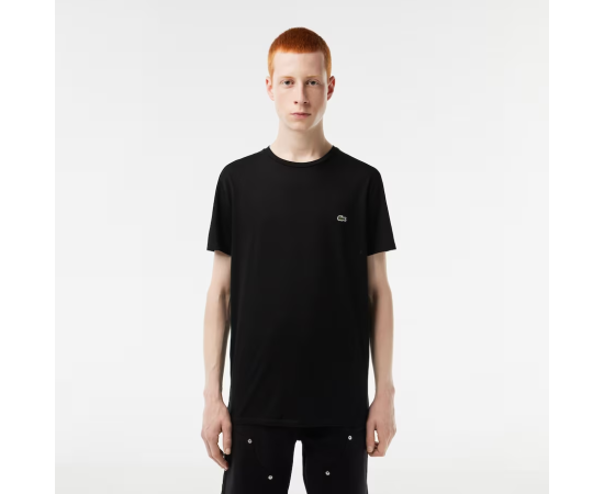 lacitesport.com - Lacoste Core Essentials T-shirt Homme, Couleur: Noir, Taille: 8
