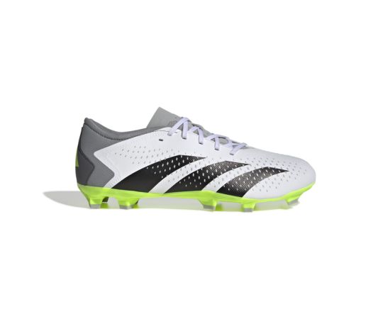 lacitesport.com - Adidas Predator Accuracy.3 L FG Chaussures de foot Adulte, Couleur: Blanc, Taille: 42