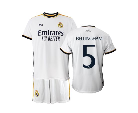 lacitesport.com - Real Madrid Ensemble Replica Domicile Bellingham 23/24 Enfant, Taille: 4 ans