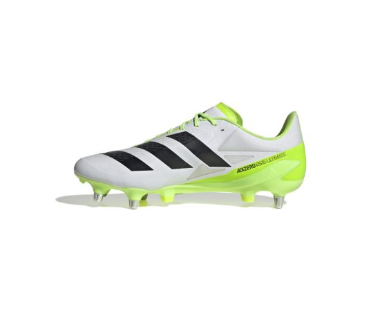 lacitesport.com - Adidas Adizero RS15 Ultimate SG Chaussures de rugby, Couleur: Blanc, Taille: 50