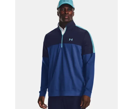 lacitesport.com - Under Armour Golf Pull Homme, Couleur: Bleu, Taille: XL