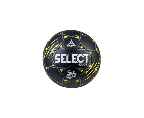 lacitesport.com - Select Ultimate Replica LNH 23 Ballon de handball, Couleur: Noir, Taille: T0