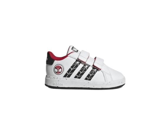 lacitesport.com - Adidas Grand Court Spider-man CF I Chaussures Enfant, Couleur: Blanc, Taille: 21