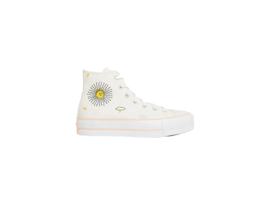 lacitesport.com - Converse Chuck Taylor All Star Lift Chaussures Femme, Couleur: Blanc, Taille: 37,5