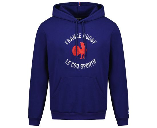 lacitesport.com - Le Coq Sportif France Rugby Fanwear N°1 Sweat enfant, Couleur: Bleu, Taille: 8 ans