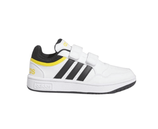 lacitesport.com - Adidas Hoops 3.0 CF Chaussures Enfant, Couleur: Blanc, Taille: 29
