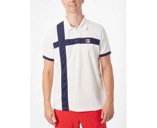 lacitesport.com - Fila Kilian Polo Tennis Homme, Couleur: Blanc, Taille: L