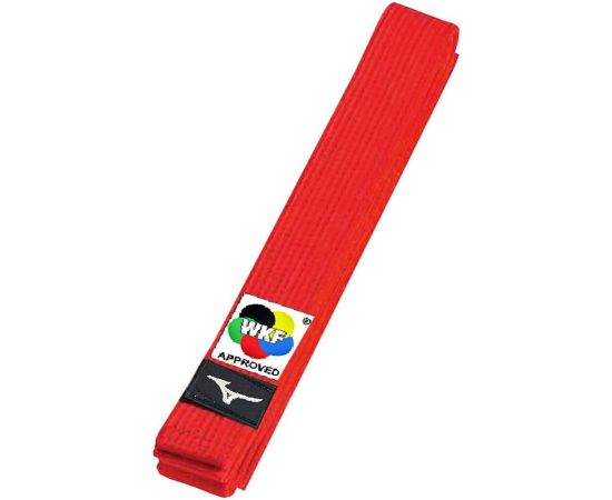 lacitesport.com - Mizuno WKF Ceinture rouge karaté, Taille: 2.5