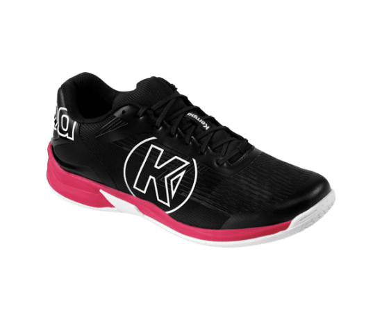 lacitesport.com - Kempa Attack Three 2.0 Chaussures indoor Homme, Couleur: Noir Rouge, Taille: 41