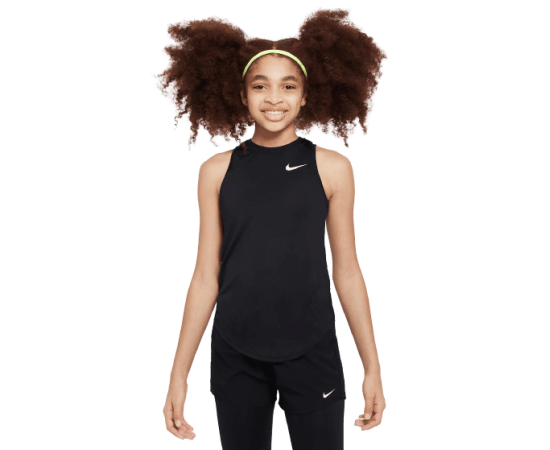 lacitesport.com - Nike Dri-FIT Essentials Débardeur Enfant, Couleur: Noir, Taille: L (enfant)