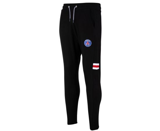 lacitesport.com - Pantalon molleton PSG Homme - Collection officielle PARIS SAINT GERMAIN, Couleur: Noir, Taille: S