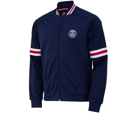 lacitesport.com - Veste zippée PSG Homme - Collection officielle PARIS SAINT GERMAIN, Couleur: Bleu, Taille: S