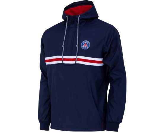 lacitesport.com - Veste Coupe vent PSG Homme - Collection officielle PARIS SAINT GERMAIN, Couleur: Bleu, Taille: S