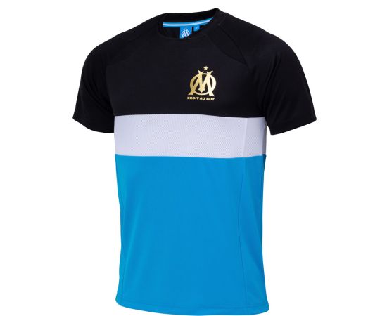 lacitesport.com - Maillot fan supporter OM Homme - Collection officielle Olympique de Marseille, Couleur: Bleu, Taille: S